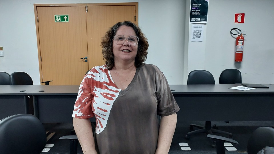 Professora Lisa Brasílio é do Câmpus de Porto Nacional (Foto: Karyne Assunção/Ouvidoria)